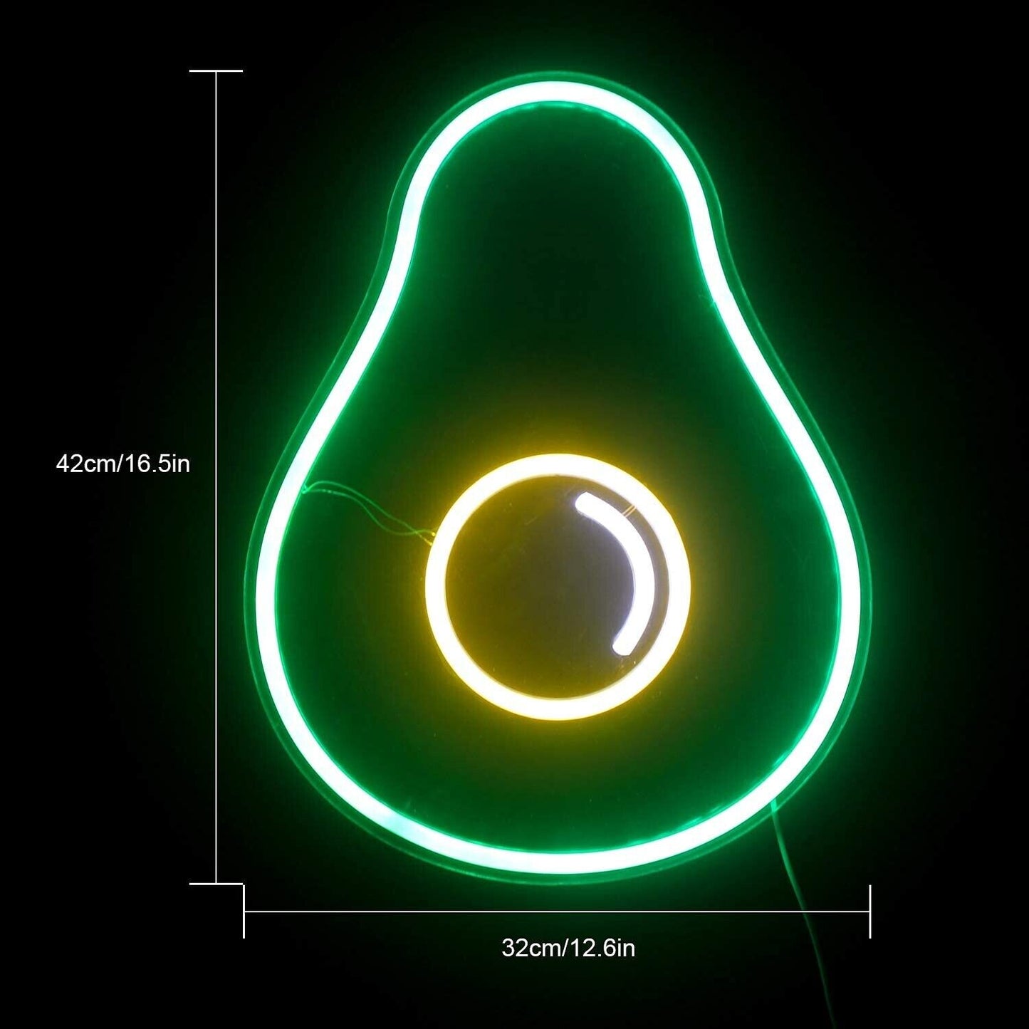 
                  
                    Green Avocado Neon Signs Avocado Led Sign Neon Lights Cute Fruit Neon Lights ...
                  
                